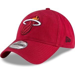 New Era 9Twenty NBA Miami Heat Core Classic Cap - Adjustable - Red